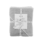 Grå håndklæde fra Mraki Mini - Tinashjem